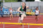 Womens under-20s 400 metres hurdles, Northern Championships, Sport City, Manchester. Photo: David T. Hewitson/Sports for All Pics